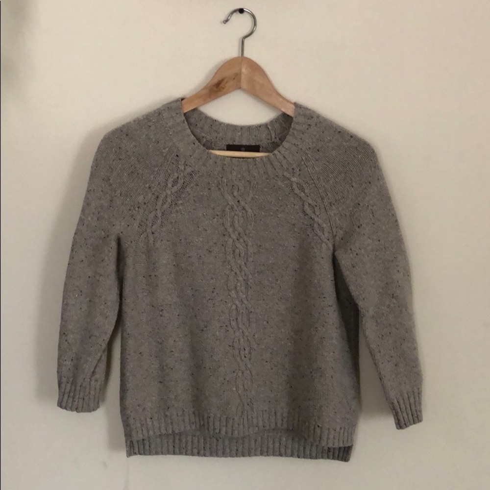 Fenn Wright Manson 3/4 sleeve cable knit sweater